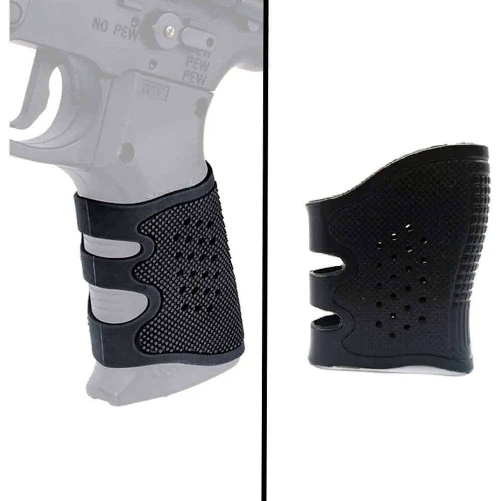 Tactical Holster Rubber Grips Fits for Glock 17/19/20/21/22/23/25/31/32/34/35/37/38/41(Black)