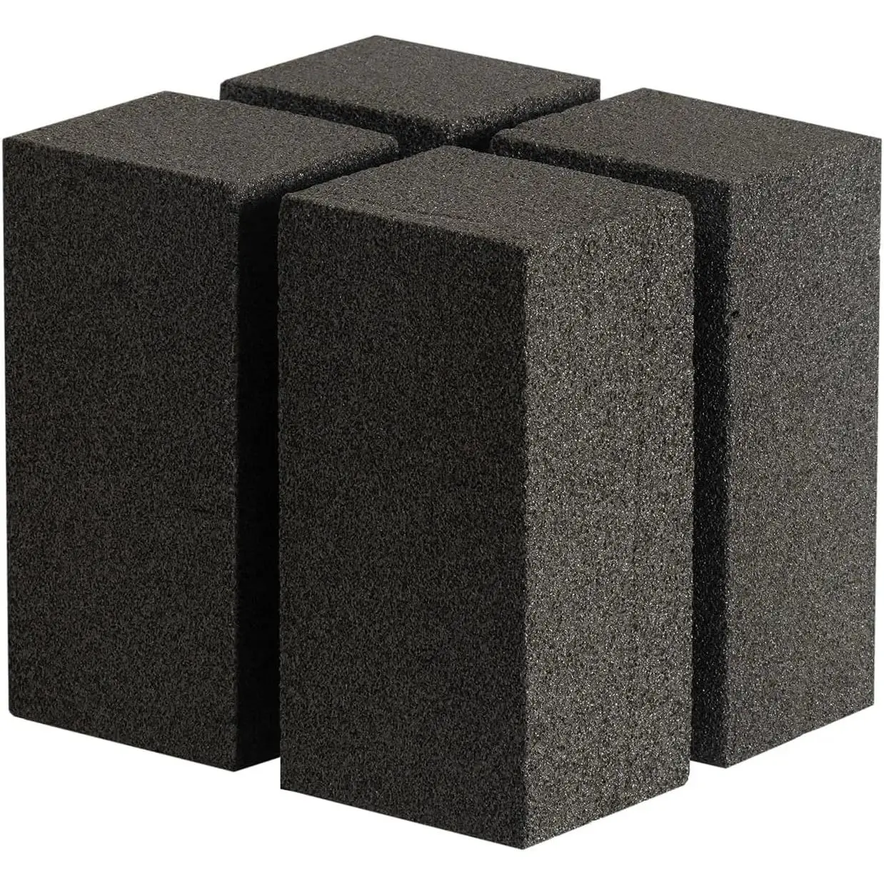 Pack Grill Cleaner Brick for Heavy Duty Grill Cleaning Brick. Pumice Stone Cleaner Tool Grill Brick for Cleaning Flat Top Grills Griddles Effectively Without Harsh