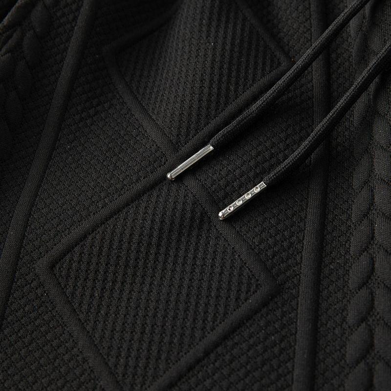 Men's Summer Casual Sports Suit 2-Piece texture Set Jacquard Texture Fabric Breathable Round Neck T-Shirt & Shorts Formal Tropical Man Top Suits Menswear Clothes Crewneck Shortsleeve Suitable for daily leisure running tiktok shop deals gifts for him