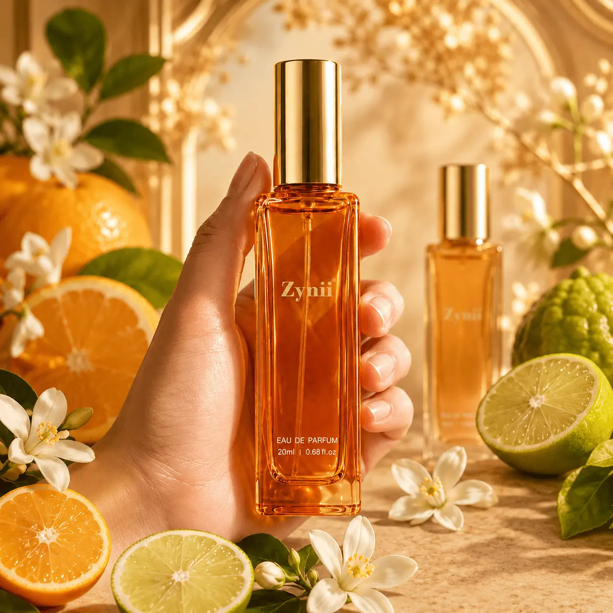 Women'S Perfume Gift Set, 1 Bottle Portable Eau De Parfum Spray, Floral, Long-Lasting Lightweight Scent, Elegant Gift Box Packaging, Fresh And Feminine Perfume for Daily Wear, Office, Dating, Wife, Mom, Christmas