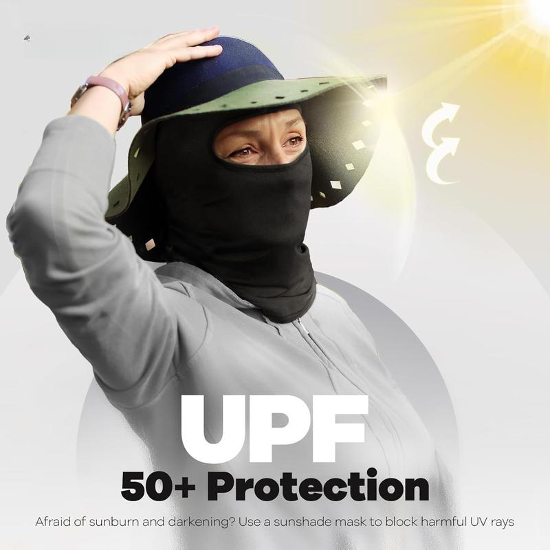 Ski Mask Balaclava Shiesty, 2 Pack  Gaiter  UV Protector Cooling for Men/Women