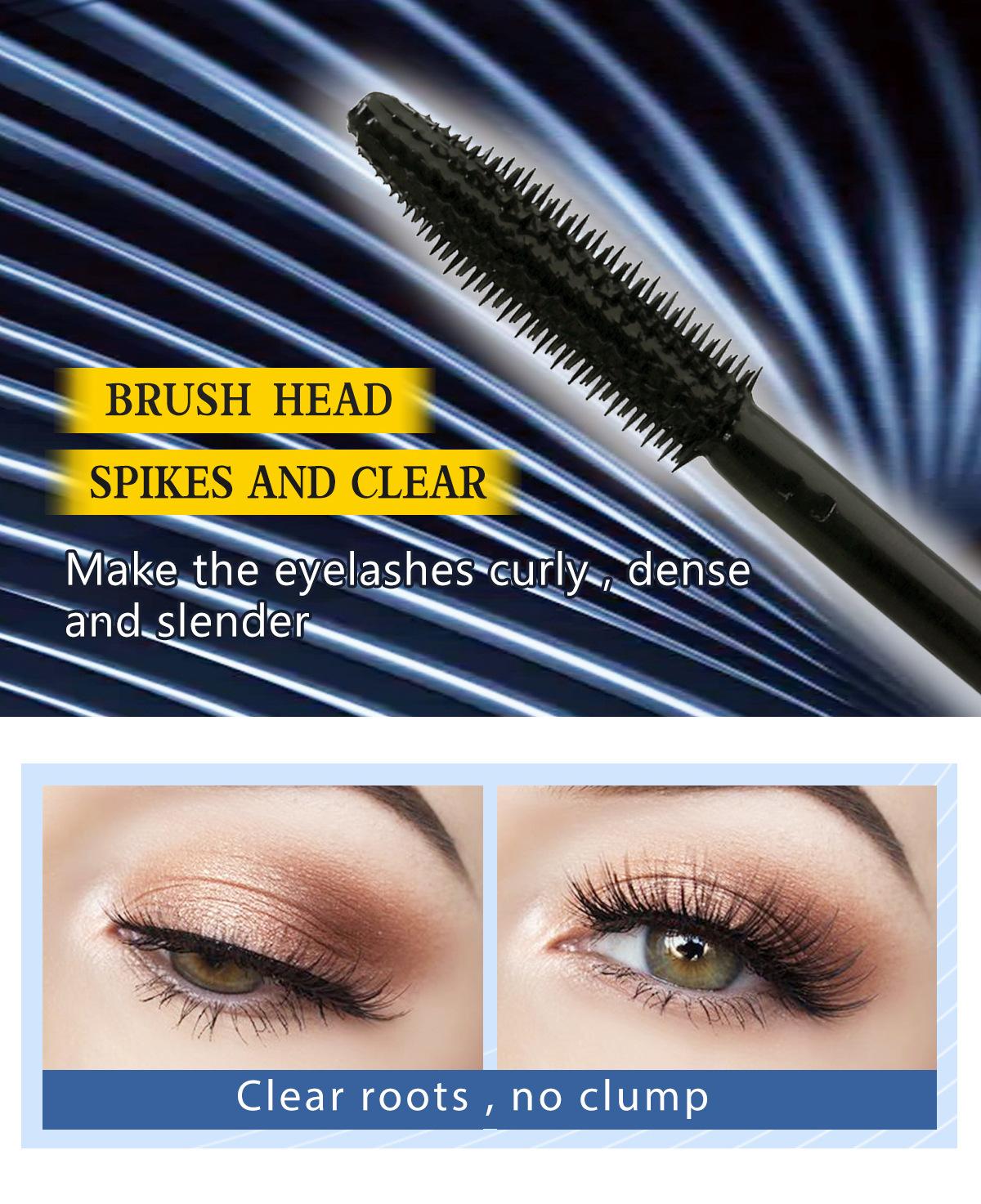 Bob Lengthening Mascara is waterproof, non-smudging, thick, curling, long-lasting, natural, and suitable for daily eyelash base makeup