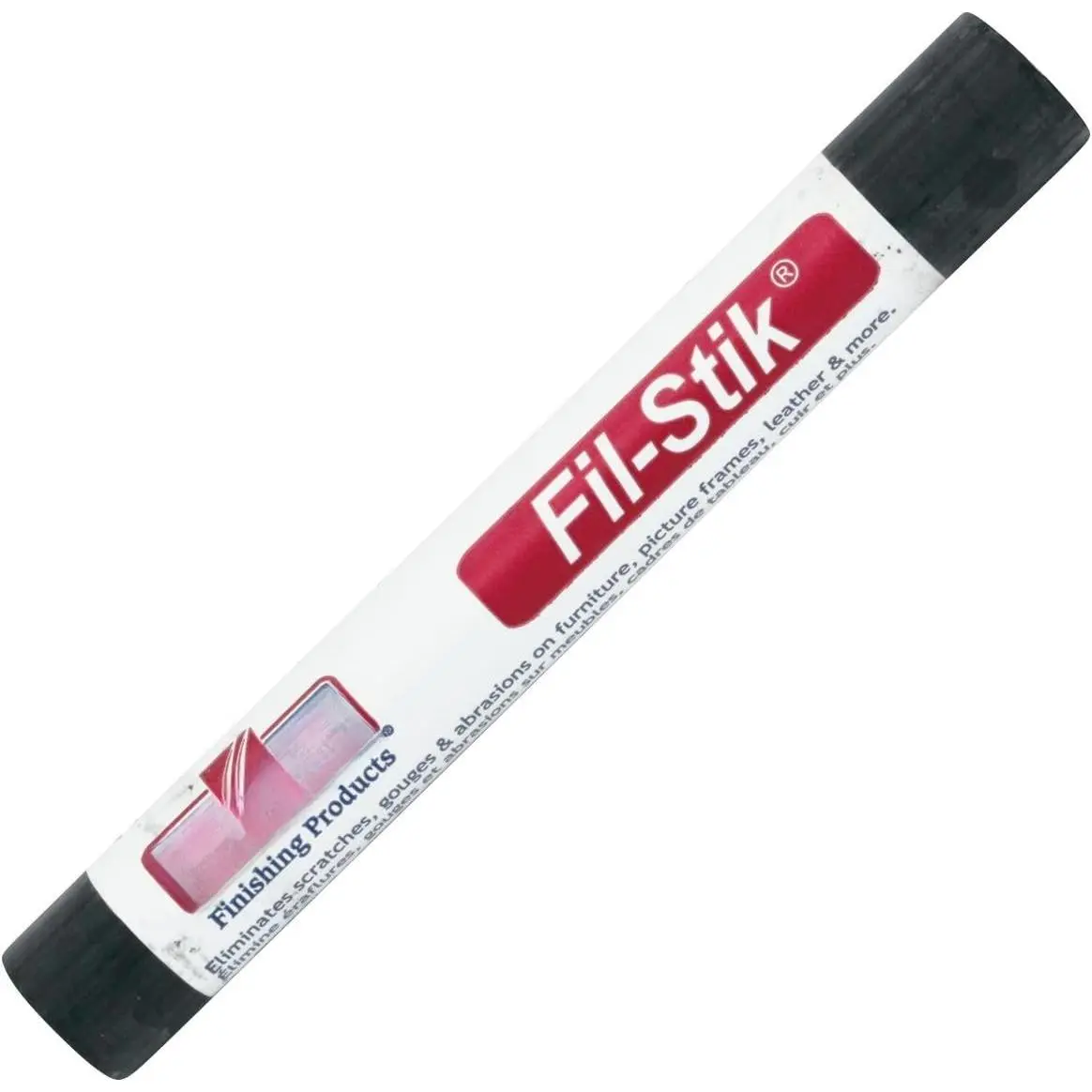 Fil-Stik Wood Surface Repair Putty Wax Filler Stick (Single Stick) - Adhesives, Hole Filling Putty, Easy Apply, Touch-Ups, Black/Java/Swp M230-0224