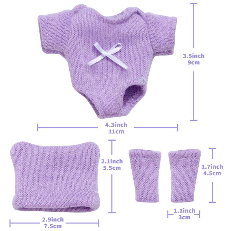 7 Inch Realistic African Baby Doll, 1 Set Cute Doll with Clothes & Pacifier & Bottle & Diaper, Perfect Companion Toy Doll for Girls 7 Inch Realistic African Baby Doll, 1 Set Cute Doll with Clothes & Pacifier & Bottle & Diaper, Perfect Companion Toy Doll for Girls