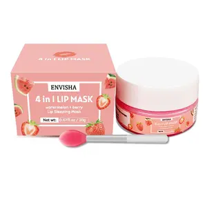 20g Watermelon Strawberry Dual Flavor Lip Balm, Moisturizing and Nourishing, Reduces Lip Lines, Softens Lips, Daily and Nightly Care