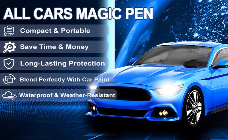 [2pcs] The Magic Pen All Cars,2026 New All Cars Magic Pen for Car Scratches,Quick Fix,applicable to various vehicle models,harmless to the human body