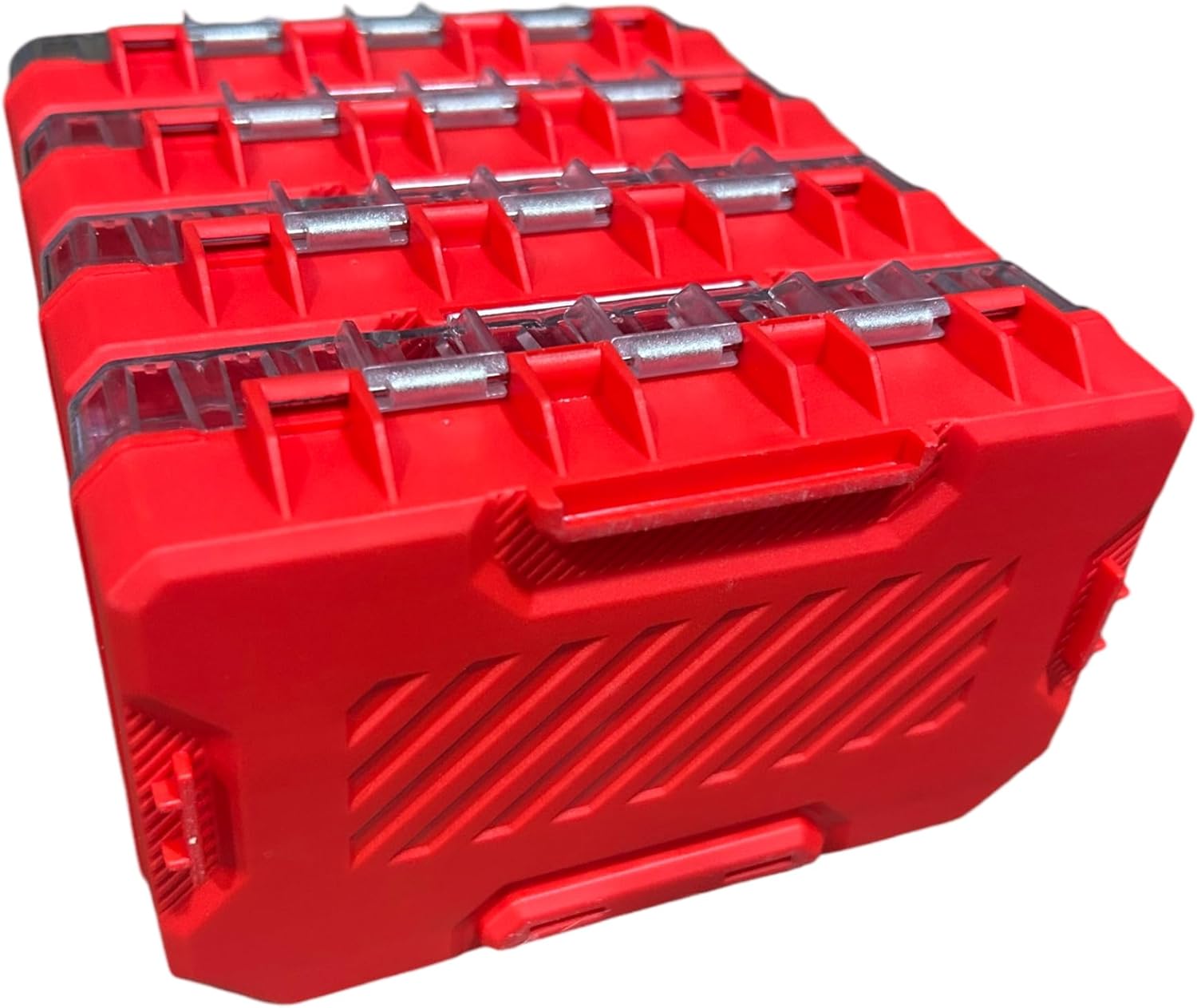 Craftsman Nano Small Versastack Compatible Stackable Plastic Storage Cases 4 Pack