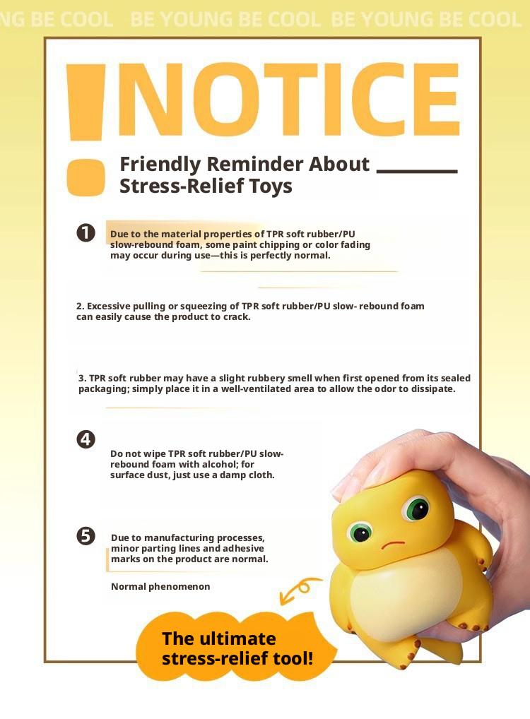 12cm Milk Dragon Slow-Rebound PU Foam Toy, Popular Online Stress-Relief Gadget, Stress-Relief Toy Wholesale, The First Choice For Small Milk Dragon Squeeze Gifts