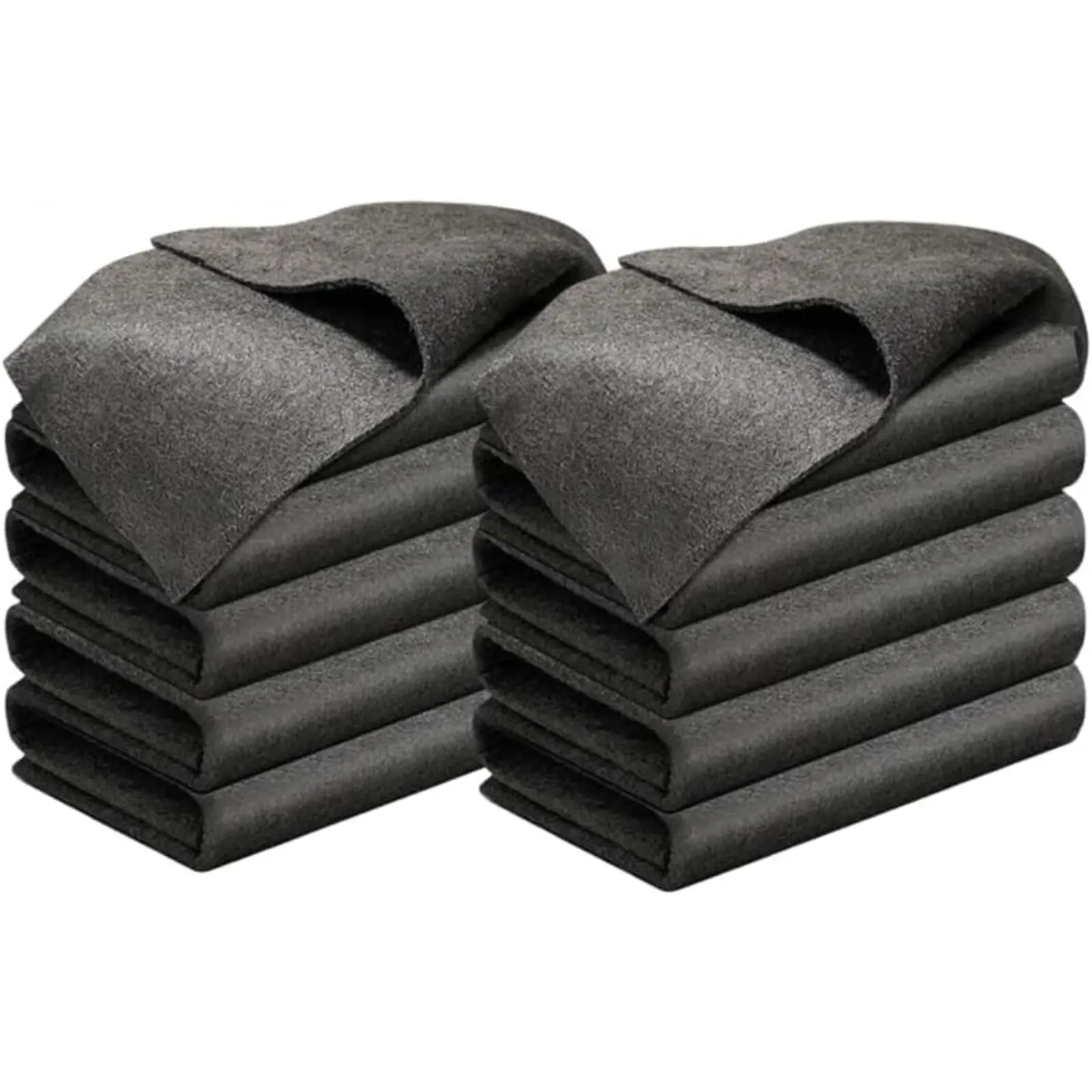 10 PCS Thickened Magic Cleaning Cloth, Upgrade Reuseable Streak Free Microfiber Cloth Microfiber Cleaning Cloth, Multipurpose Magic Rags for Windows, Mirrors, Car Glass