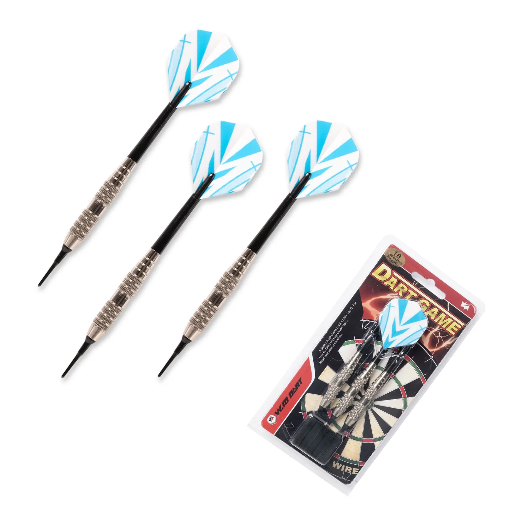 Dart Set Soft Darts Nylon Shaft Pet Flight Indoor Dart Game Competition C Model, Darts Gear, Darts Sets, Perfect for Home Entertainment and Competitive Play