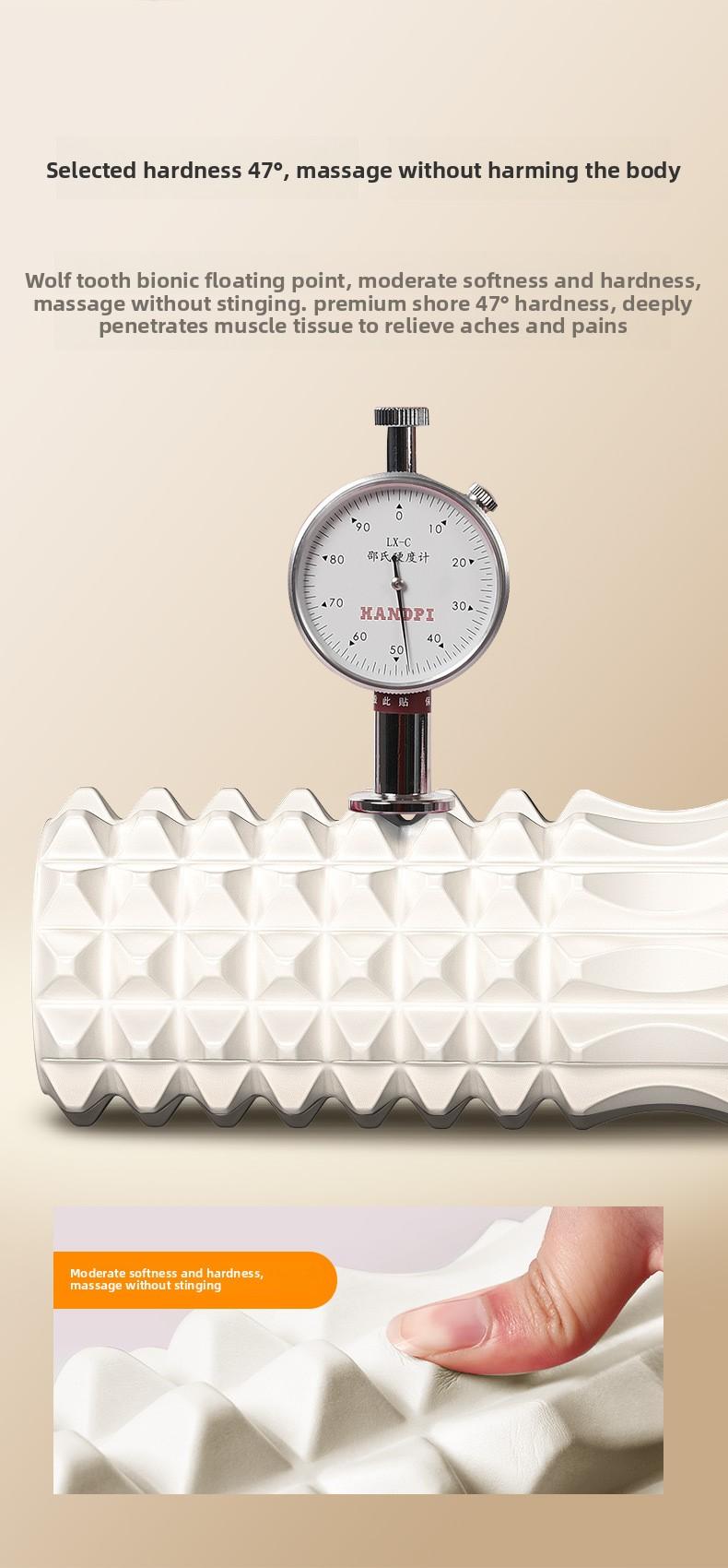 Foam roller massager, complete set of muscle relaxation yoga equipment, spiked roller massage stick, fitness equipment