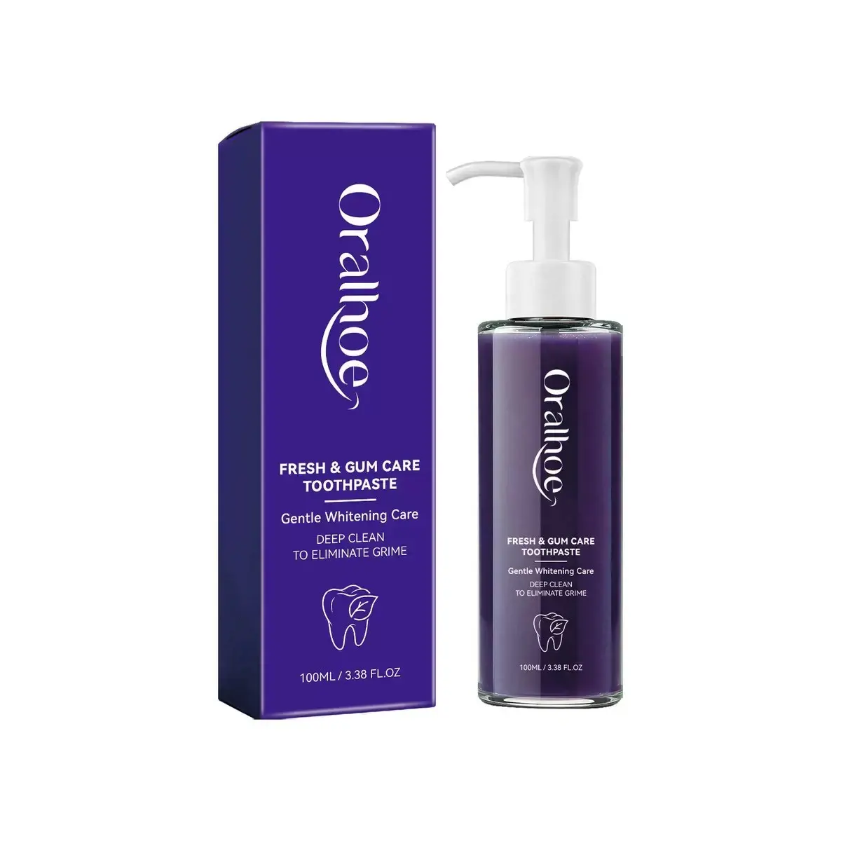 Teeth Care Oral Hygiene Gentle Tooth Cleaning Gel Stain Removal Whitening Mouth Care Essence, Portable Dental Care Solution Teeth Stain Cleaner