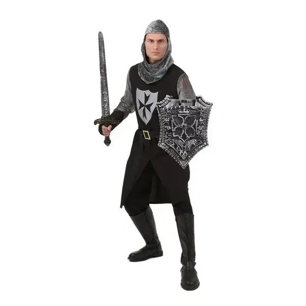 Black Knight Costume for Men