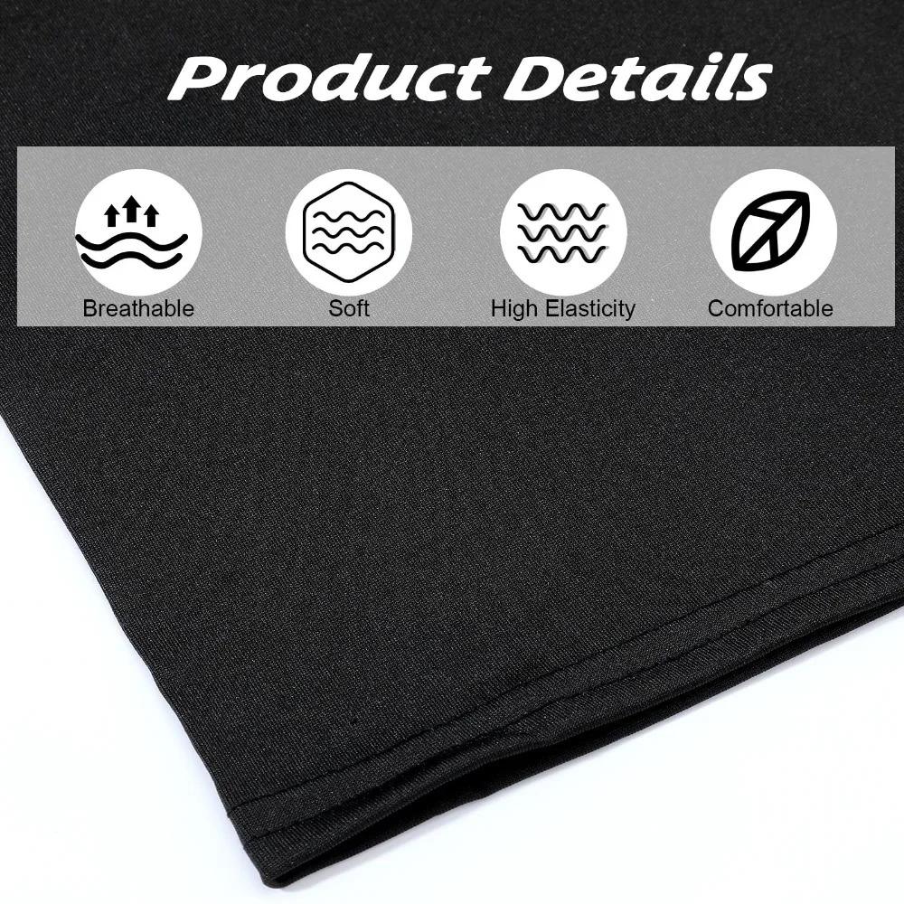 6pcs Dreadlock Cap Tube Bands Elastic Long Hair Dreads Head Wraps Locs Socks for Dreads,Unisex Spandex Dreadlock Cap for Daywear