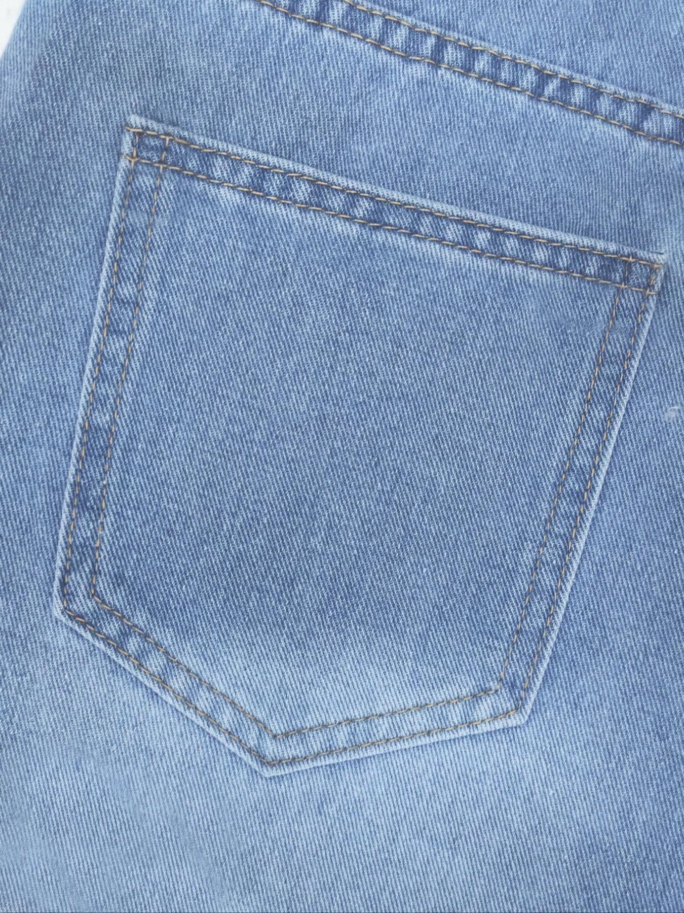 Women's Denim Jumpsuits in Spring, Summer and Autumn, Fit Comfortable and Loose Flower Design with Multiple Pockets, Trendy Street Casual Style, Suitable for Women's Daily Travel, Casual Sleeveless Overalls