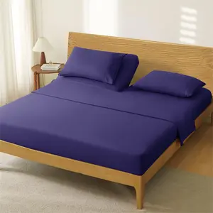 4 count Split  California  Sheets Sets for Adjustable Bed Sheet, Flex  Split Top Cal  Sheets  Sheet Set - 1800 Thread Count Bedding Set with 14-16 Inch Deep Pockets