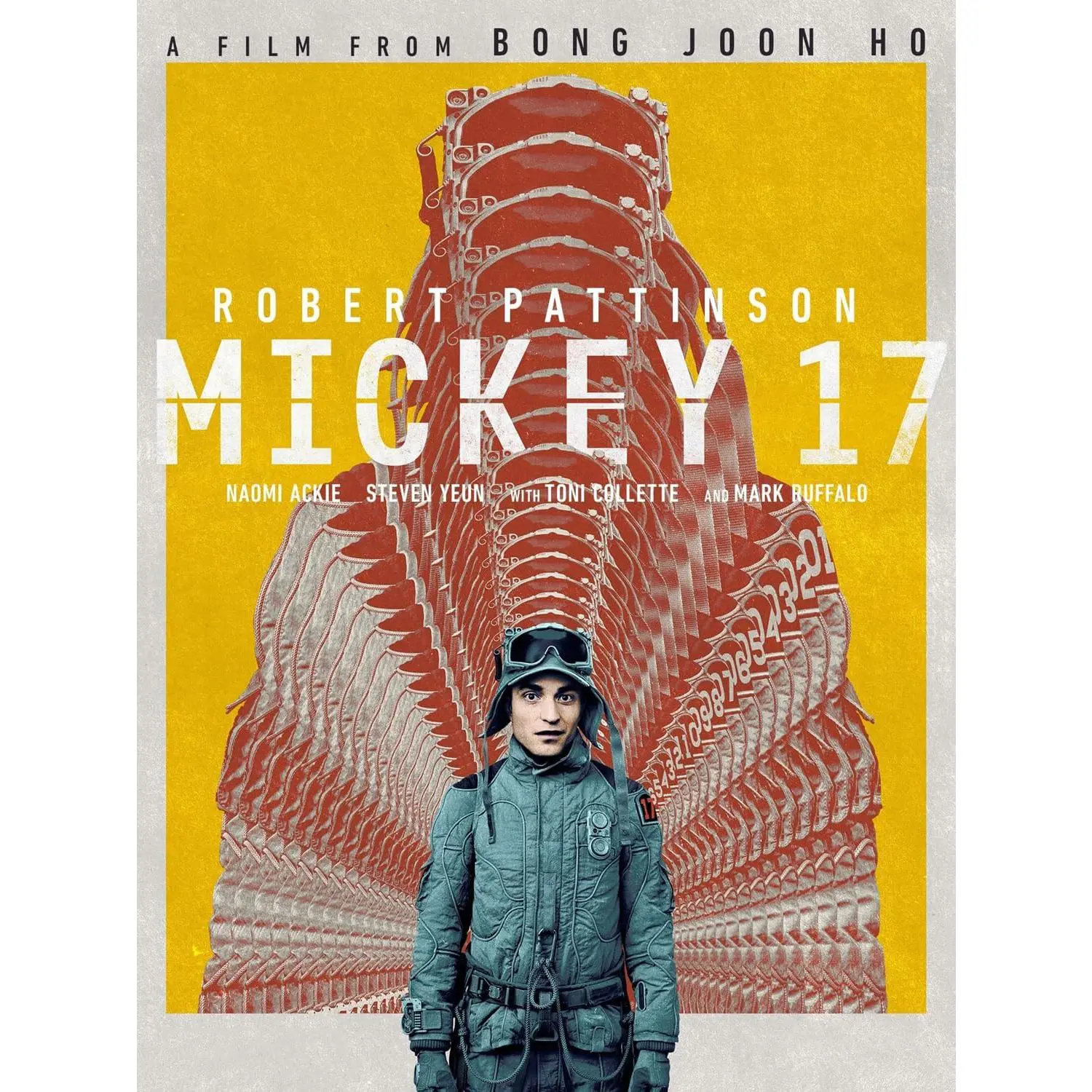 Mickey 17 2024 Movie Poster, Unframed Portrait Format Wall Art Print for Bedroom/Office Indoor Use, Kids' Room Decor Gift