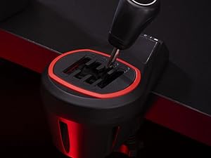 Thrustmaster TH8S Shifter Add-On for PS5, PS4, Xbox Series X|S, One, and PC – Sim Racing Gear with H-Pattern Shifter Plate, Compatible with Racing Wheels and Driving Simulator Sets