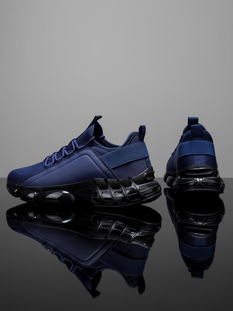 2025 Autumn Winter Men's New Breathable Sports & Leisure Shoes Lightweight Running Sneakers Thick Soled Skateboarding Black Driving Trainers woman men wide fit Breathable Men's Running Shoes