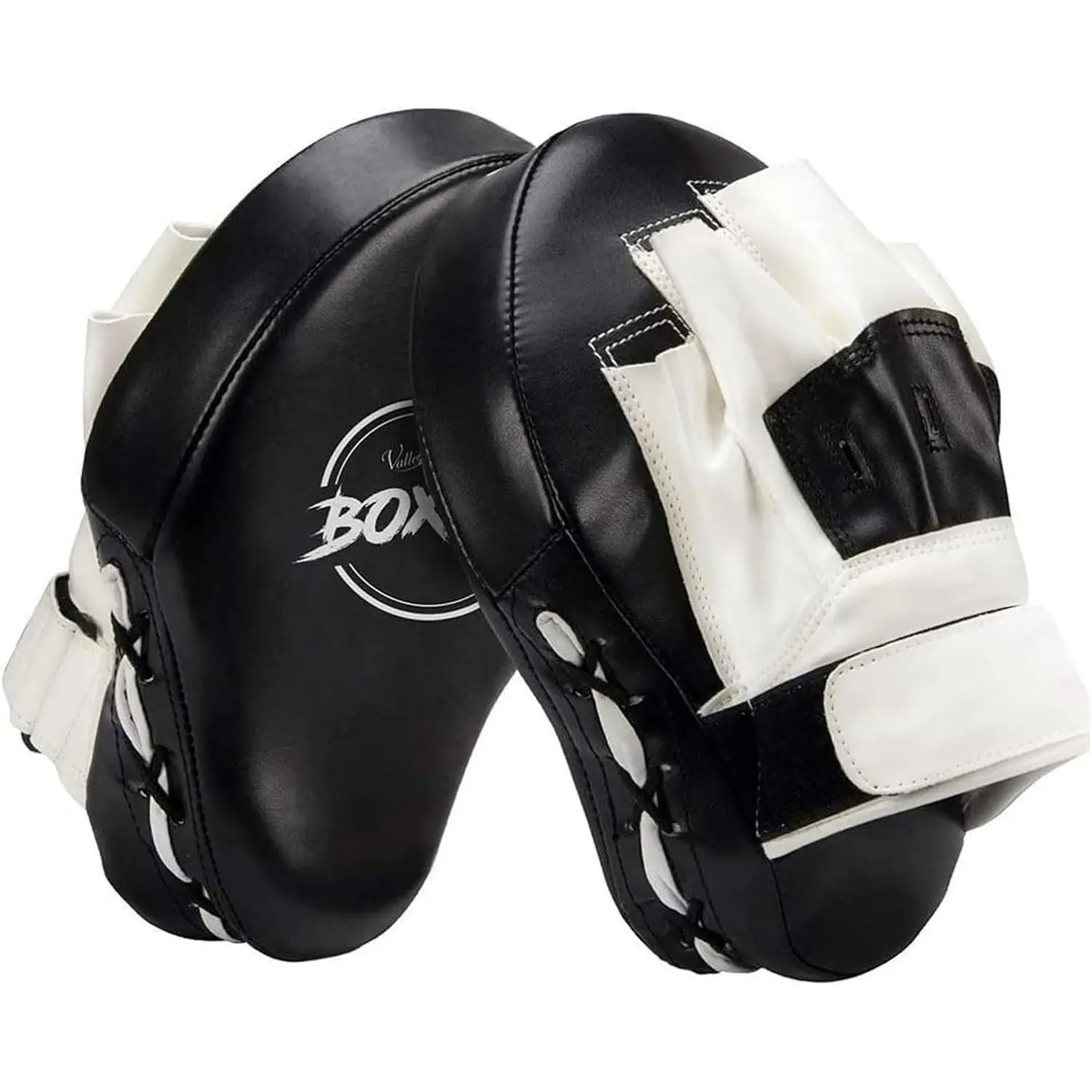 Boxing Curved Focus Punching Mitts- Leatherette  Hand Pads