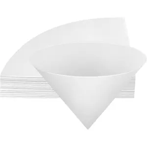 20pcs Fryer Oil Filter, Deep Fryer Oil Filter 10 inch Non-Woven Filter Cones Cooking Oil Filters Maple Syrup Filters Beeswax Filters Grease Filter Cones for Restaurant Kitchen Cafe Hotel