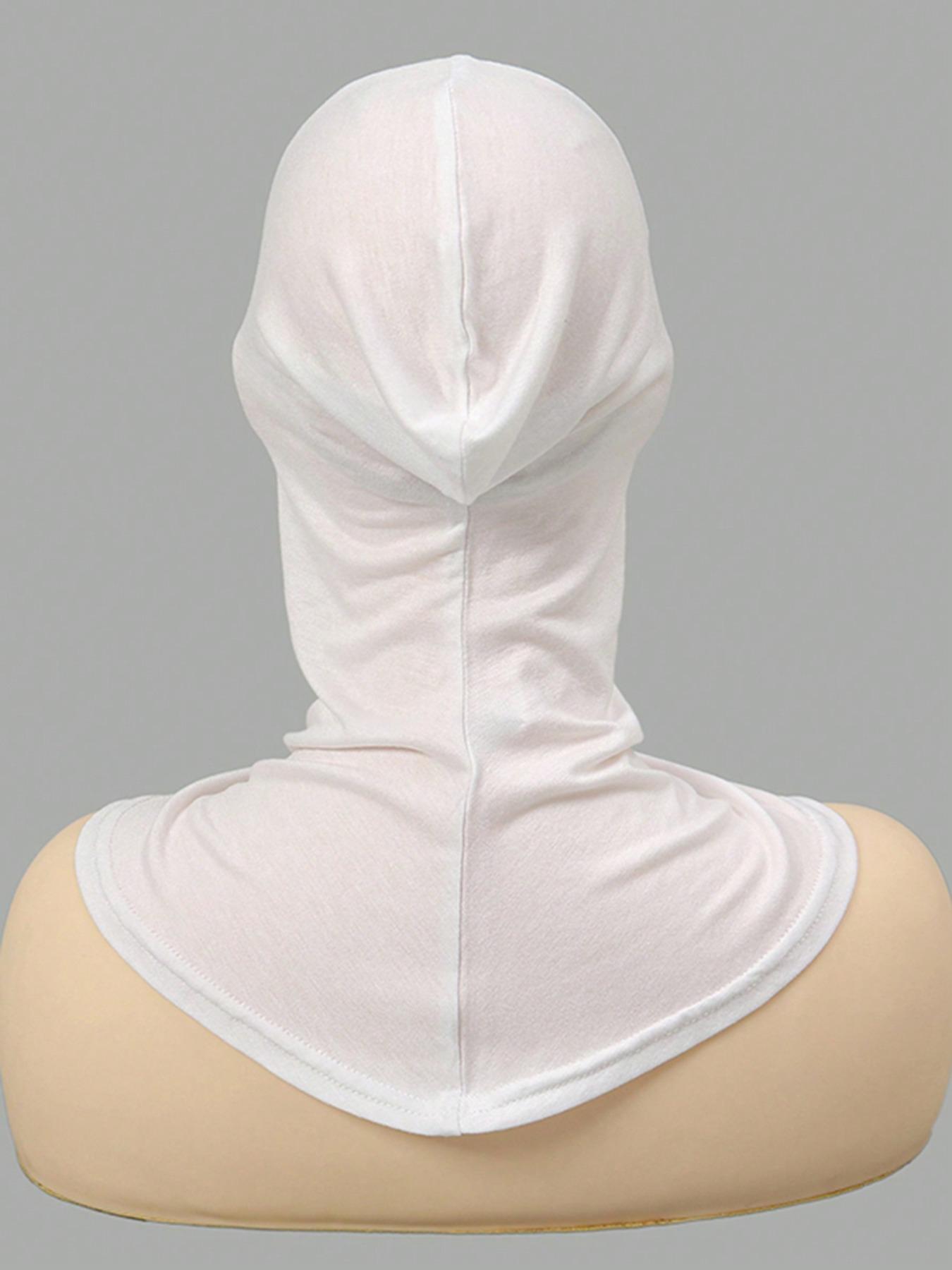 Women's Solid Color Instant Hijab Casual Soft Comfortable Breathable Hijab for Daily Wear, Fashion Accessories for Women & Girls, Modest Hijab