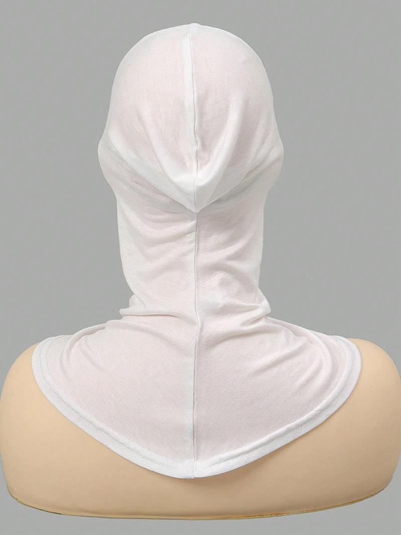 Women's Solid Color Instant Hijab Casual Soft Comfortable Breathable Hijab for Daily Wear, Fashion Accessories for Women & Girls, Modest Hijab