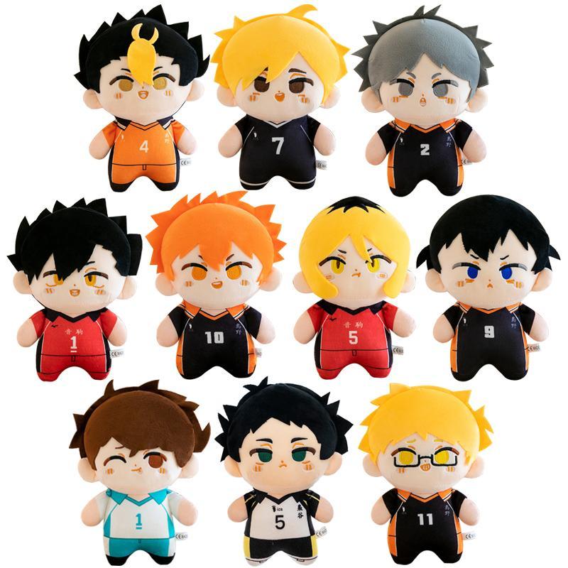 23cm cute volleyball boy anime doll Shoyo Hinata, Tobio Kageyama, Daichi Sawamura Plush toy collection gift