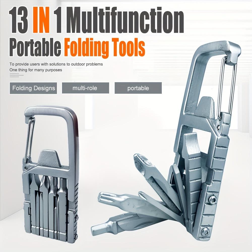 13 in 1 Multifunctional Folding Tool 1/4 Sets Stainless Steel Combination Tool & Portable Outdoor Bottle Opener & Kitchen Utensils & Gadgets & Dealsforyoudays 13 in 1 Multifunctional Folding Tool 1/4 Sets Stainless Steel Combination Tool & Portable Outdoor Bottle Opener & Kitchen Utensils & Gadgets & Dealsforyoudays
