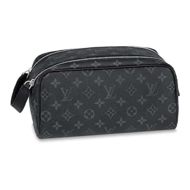 Louis Vuitton Dopp Kit for Men – Monogram Coated Canvas and Washable Fabric, Classic Black