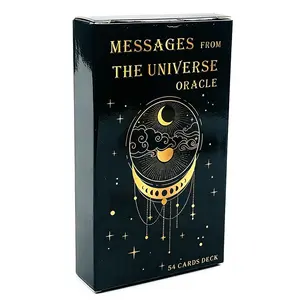 54 Oracle Cards, Cosmic Tarot Deck, Fun Fortune-Telling Game for Parties, Mystical Spiritual Exploration, Perfect Birthday Gift