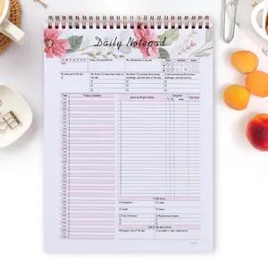 Daily Planner Notepad - Office Planner, Tear-Off Daily Planning Pad, Organizer with To Do Lists, Schedule, Appointment, Productivity Tracker, 120Page 120Gsm Undated Sheets, 8.5 x 11 inches