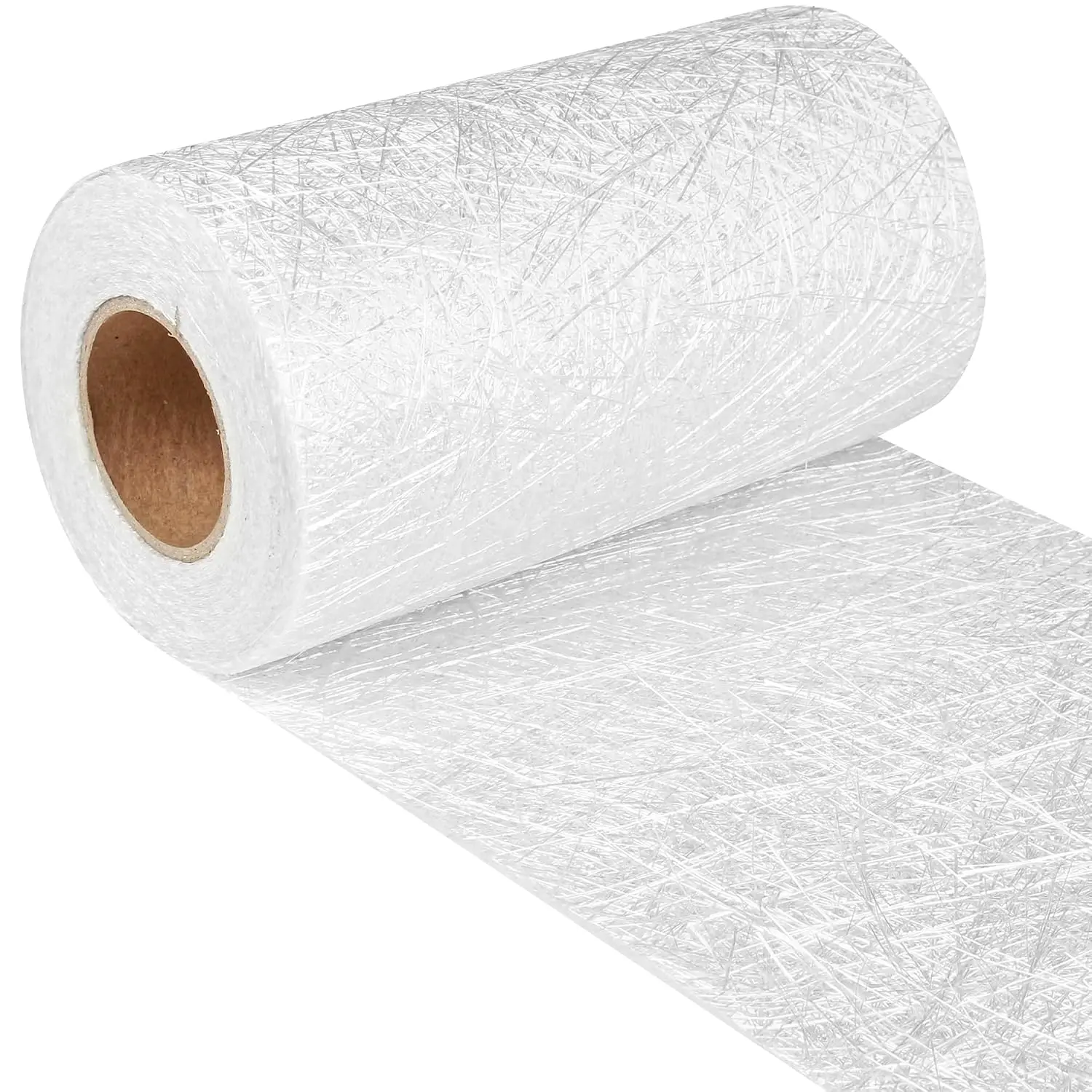 Fiberglass Mat Roll 8" x 10 Yards, 1.5 oz Chopped Strand Mat Roll,  Compatible Fiberglass Reinforcement for Boat, RV, Auto & Tub Repair