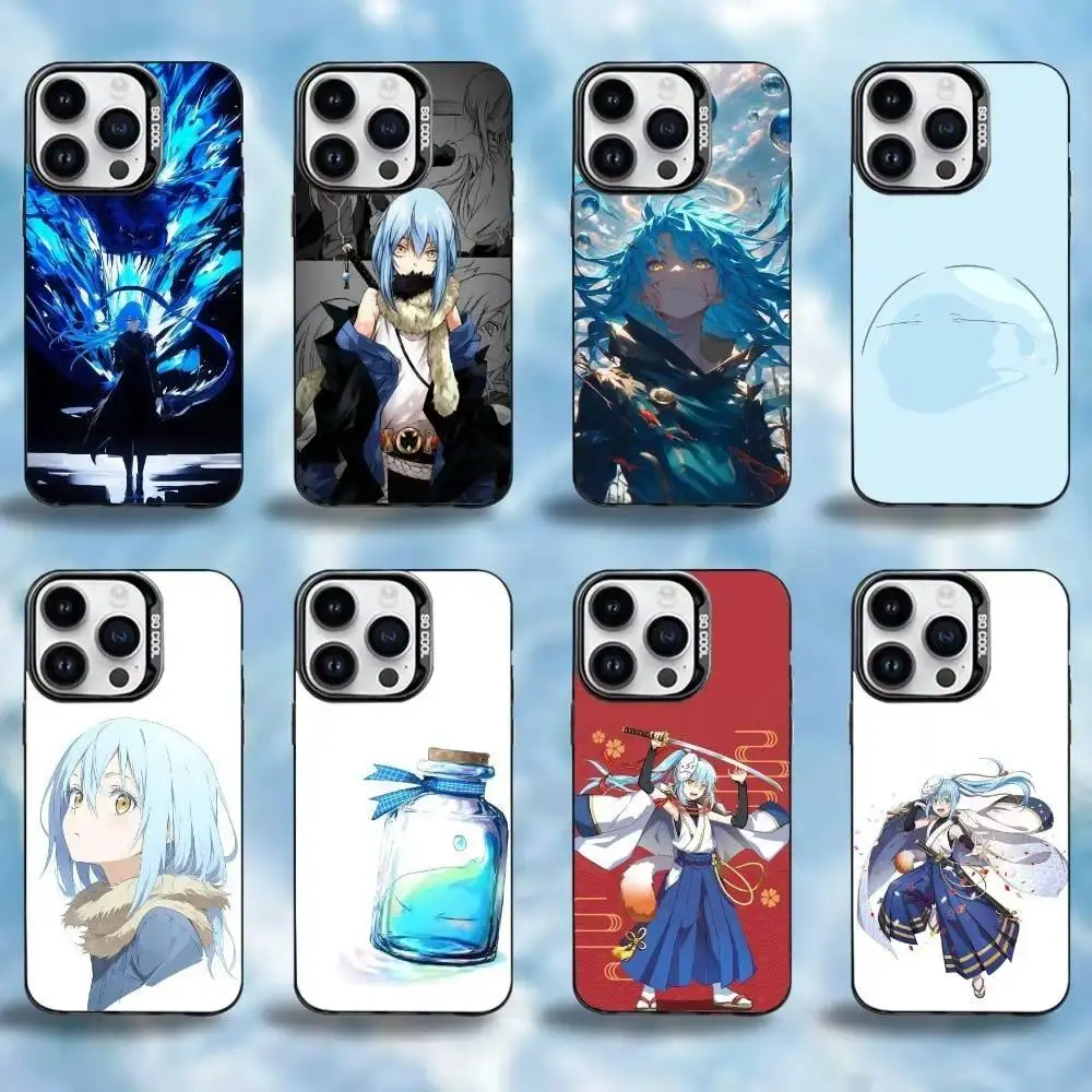 That Time I Got Reincarnated As A Slime Rimuru Tempest Anime Smartphone Casing, Colorful Silver Cellphone Case for iPhone 11-17 Pro Max/Plus & Samsung Galaxy S23-S25 Handheld Devices