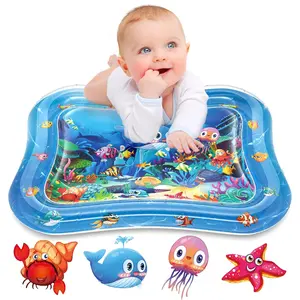 Inflatable Tummy Time Mat Premium Baby Water Play Mat for Infants and Toddlers Baby Toys for 3 to 24 Months, Strengthen Your Baby's Muscles, Portablefidget toys