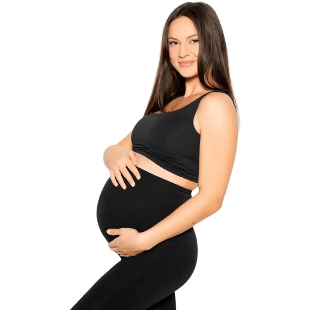 Leggings  Women Over The Belly Support Ultra Soft Pregnant Woman Yoga Pregnancy Pants postpartum essentials clothing clothes control bottom maternity