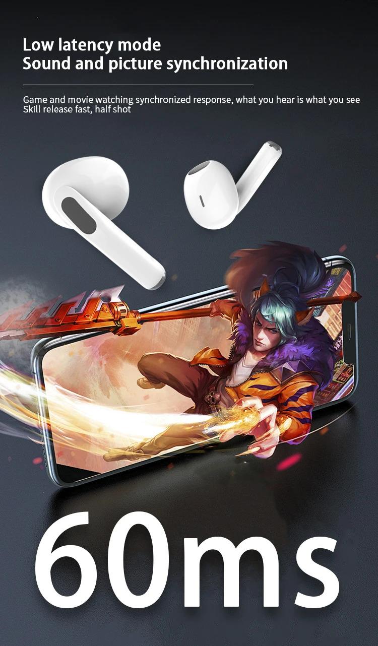 TWS Bluetooth Earbuds Air Pro 2026 New HiFi Stereo ANC Wireless In-Ear Headphones for iPhone Android