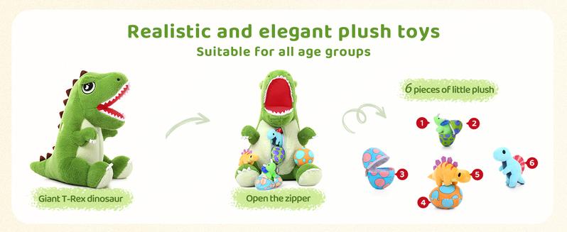 5Pcs Fat Seal Plush with 4 Babies Inside - 20" Giant Ultra Soft Seal Stuffed Animal Throw Pillow - Squishy Mother-Babies Collection Gift for Seal Lover,Kids,Boys, Gray