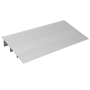 GARVEE Adjustable Aluminum Threshold Ramps for Doorways with Elevation Options from 1 to 5 Inches and 700 lb Weight Capacity, Ideal for Exterior Door Accessibility and Ease of Use