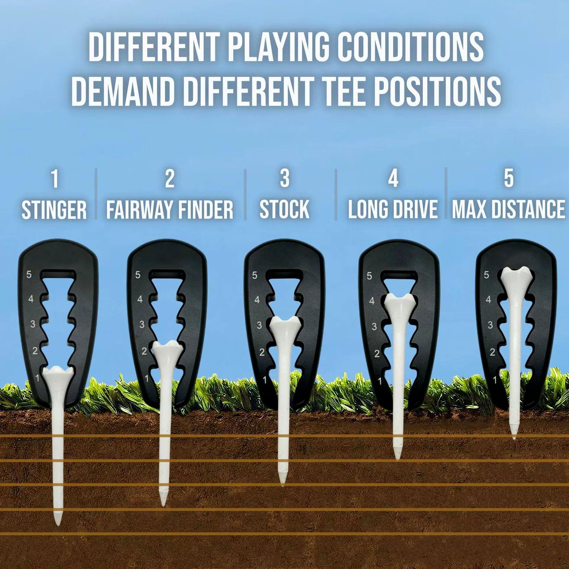Professional Golf Tee Height Adjuster - Tournament-Grade Tool with Precision Ball Pin Locator. Achieve Perfect Tee Height for Drivers & Woods | Essential Training Aid for All Players golf golf gifts for him golf accessories Professional Golf Tee Height Adjuster - Tournament-Grade Tool with Precision Ball Pin Locator. Achieve Perfect Tee Height for Drivers & Woods | Essential Training Aid for All Players golf golf gifts for him golf accessories
