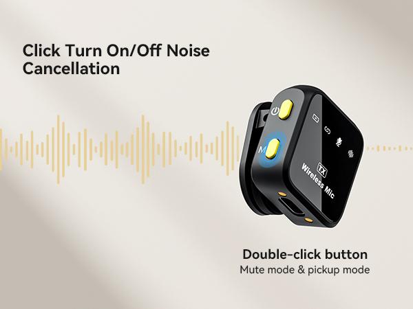 HOLIDAY HAUL!KUKIHO Wireless Lavalier Microphone with Charging Case – 164ft Range, 72H Battery – for iPhone, Android, iPad, Laptop – Clip-on Mic for Video, Interview, Vlog