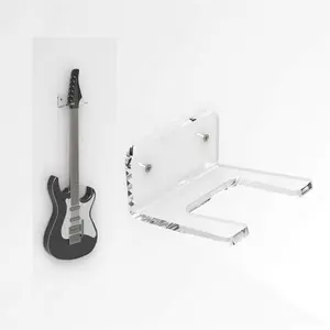 guitar wall mount guitar wall hanger guitar stand| Wall Mount Rack for Guitar Violin Ukulele-1 pieces