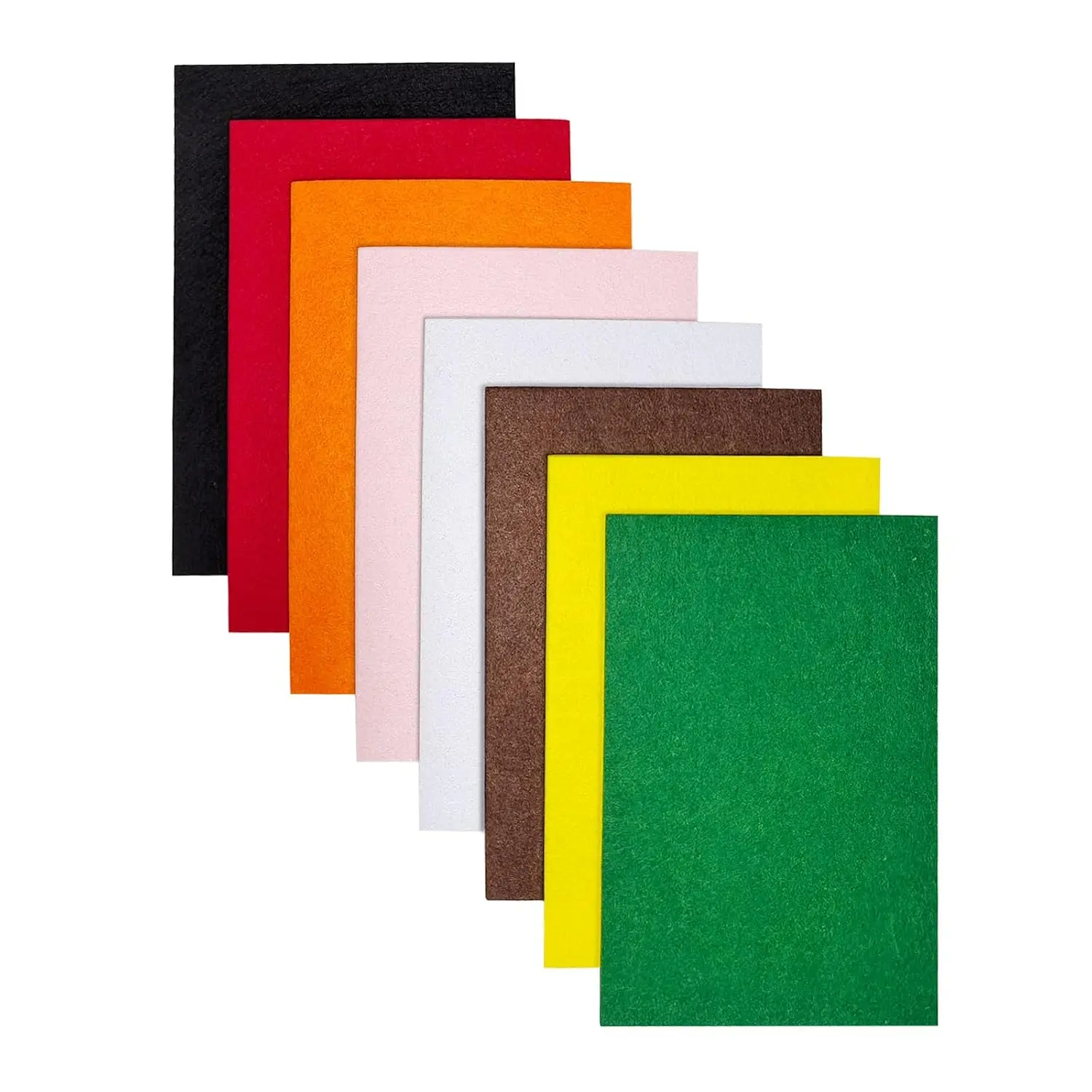 New Stiff Felt, 2mm Thick Felt Sheets For Crafts, 8"x12" Hard Felt Fabric Squares 8Pcs For DIY Projects (Christmas Series)