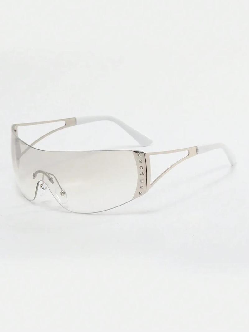 Vintage Trendy Sunglasses, Retro Y2K Sunglasses for Everyday Use, Fashion Accessories for Outdoor Activities