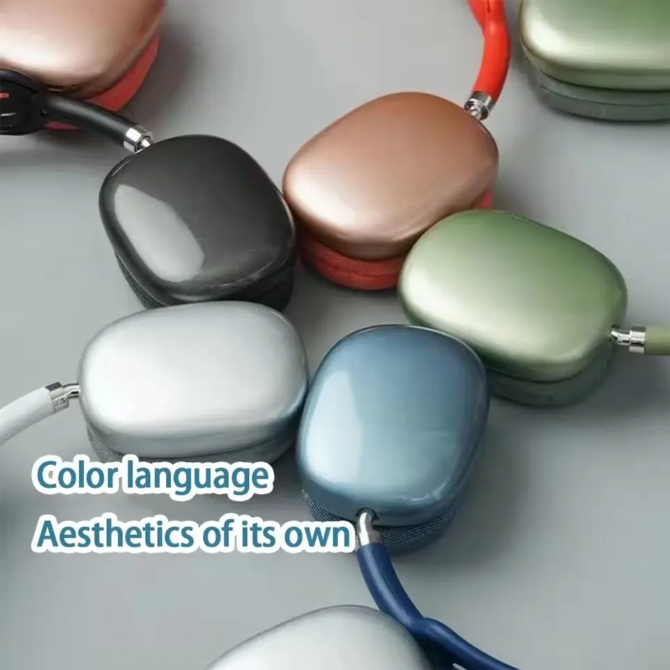 P9 Metal Bluetooth-compatible Earphones, Wireless TF Card, High Sound Quality, Long Battery Life, Over-Ear Noise Cancelling, Foldable Headset
