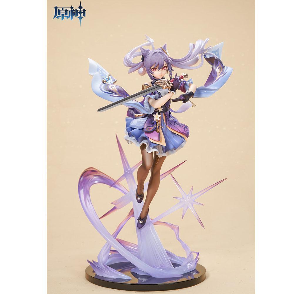 22CM Anime Game Genshin Impact Keqing Figure Anime Chinese Style Cute Cool Model Toys Gifts Collection Action Ornaments PVC