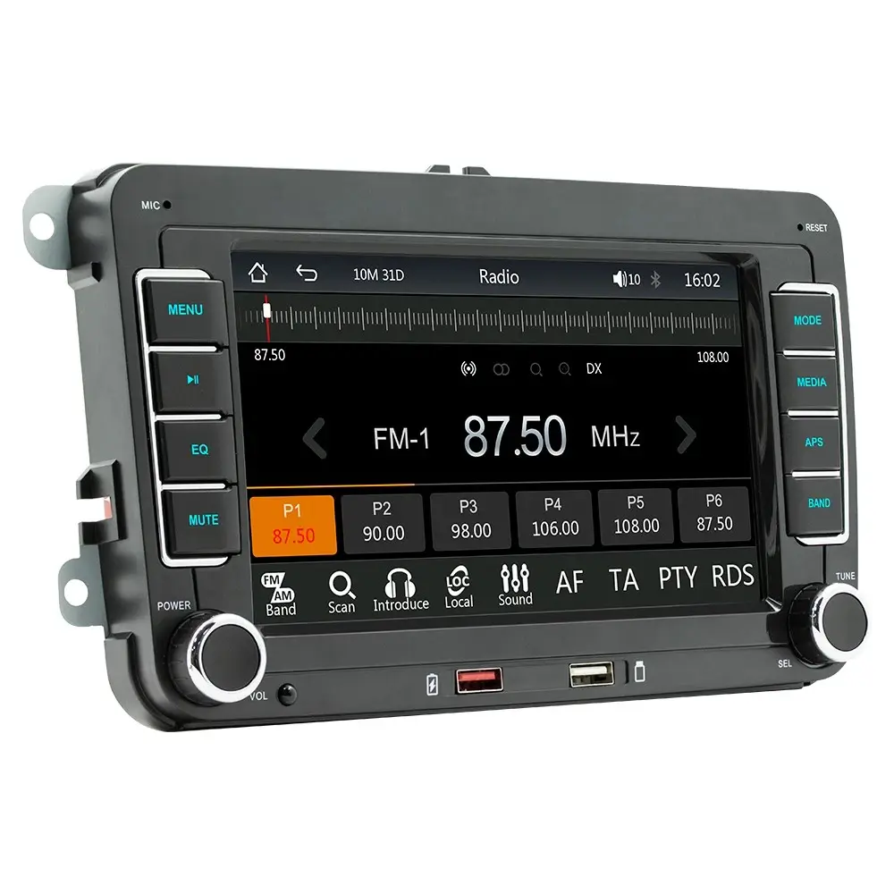 Passat B6 CC Car Audio Navigation Host, Supports Apple Carplay, Carplay Radio, Mp5 Player, Carplay Car Stereo, Abs Material, Ideal for Passat Owners