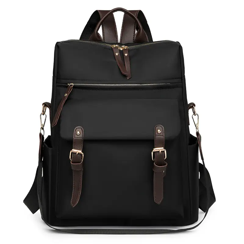 BIGWIG Women's 14-in Plain Large Capacity Chic Laptop Backpack - Padded Adjustable Shoulder Strap, Breathable Back Panel, Secure Zip Closure, Lightweight Business Style Work Bag for Commute, Backpacks Women,outdoorfun