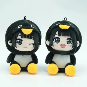 TreasuringU Gugu Gaga Plush Toy Cute Penguin Gugugaga Stuffed Doll Cartoon Meme Animal Plushie Bag Decor Birthday Gift
