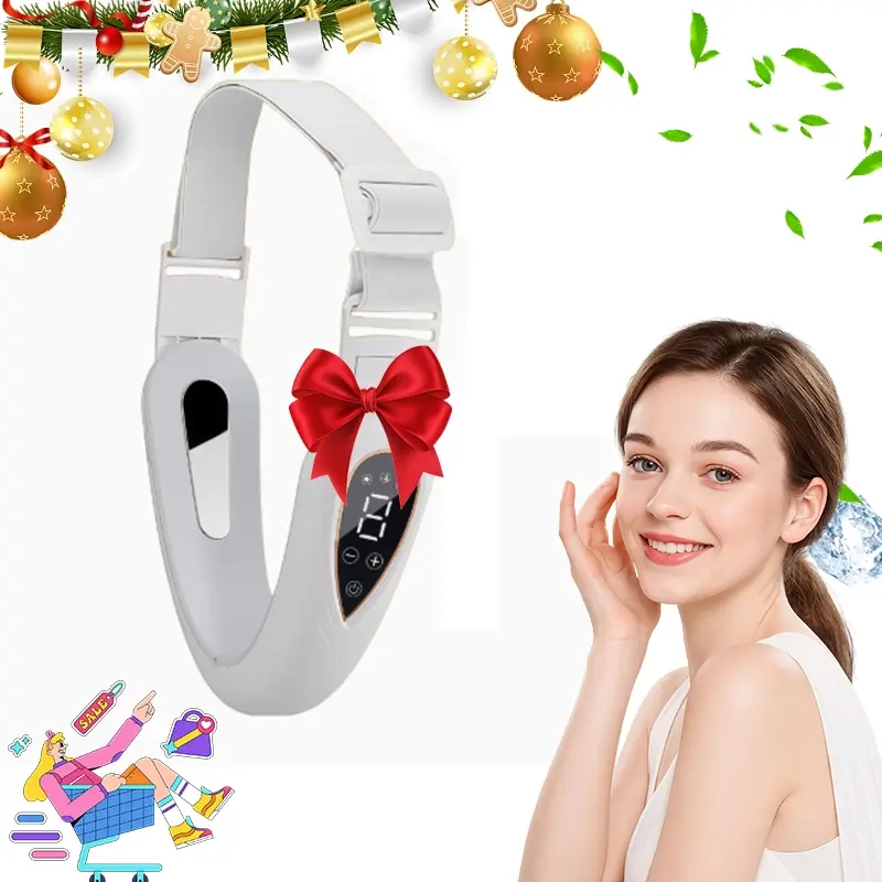 Summer hot handheld double chin reducer facial lift massager V-line skin tightening facial lift with facial massager ideal choice for home items